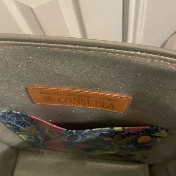 Consuela Multicolor Embroidered Tote - Picture 3 of 3